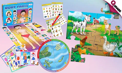 Educational Toys: Puzzles, Knowledge Boosters & More!